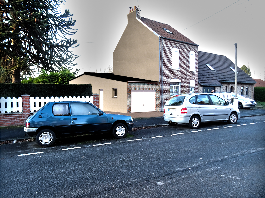 Construction d'un garage - Crespin - Struct'O Plans