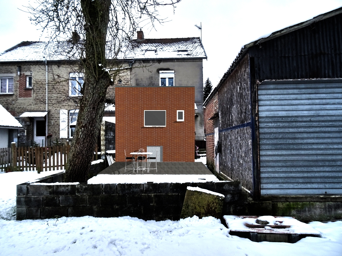 Construction d'une extension - Neuf-Mesnil - Struct'O Plans