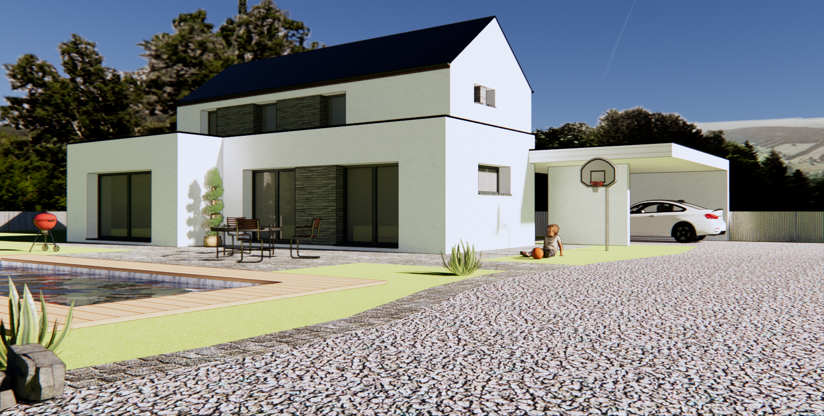 Construction d'une maison individuelle - Saint-Cast-le-Guildo - Struct'O Plans