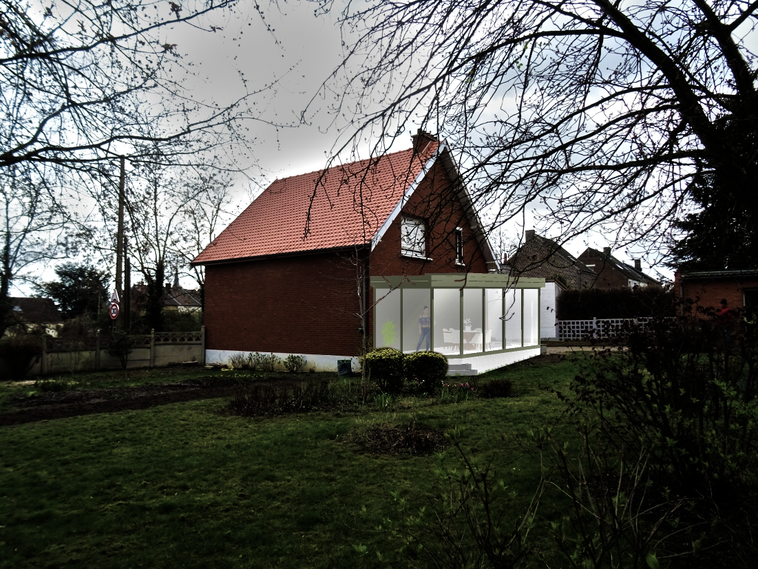 Construction d'une véranda - Trith Saint Léger - Struct'O Plans