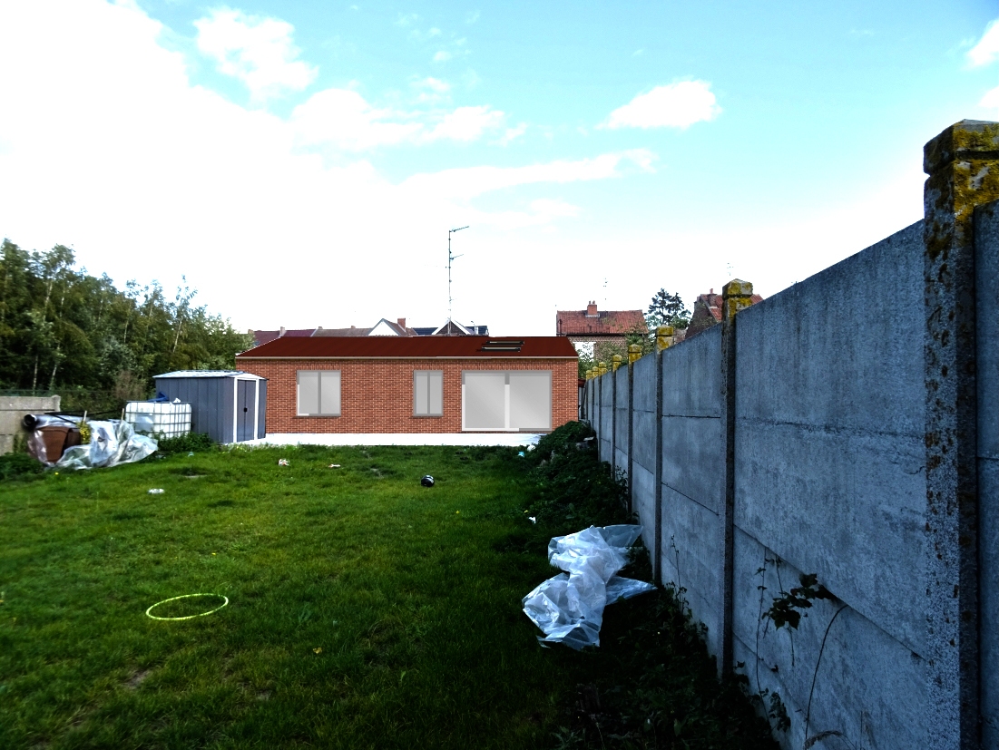 Extension d'une habitation - Onnaing - Struct'O Plans