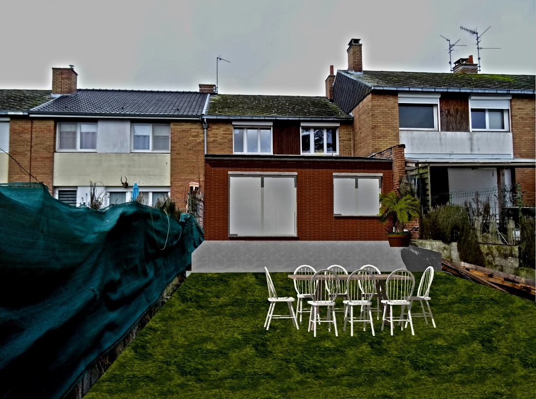 Extension d'une habitation - Saint-Saulve - Struct'O Plans