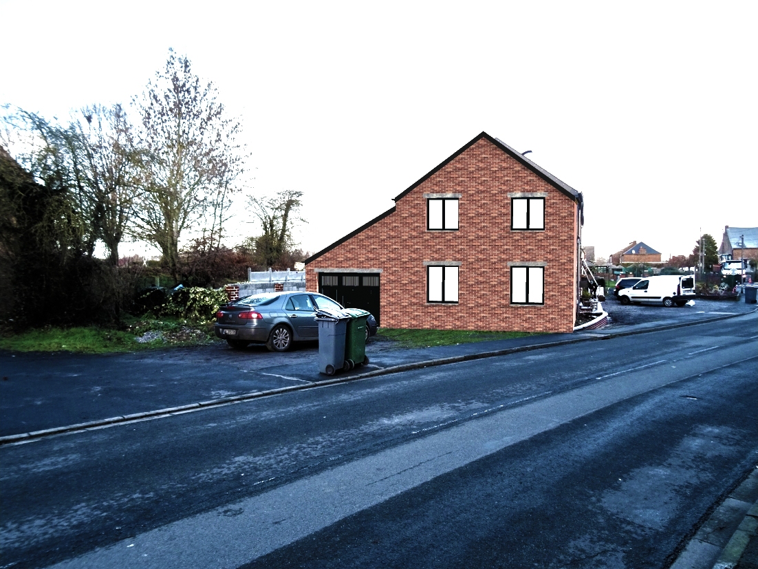 Extension et surélévation d'une habitation - Hargnies - Struct'O Plans