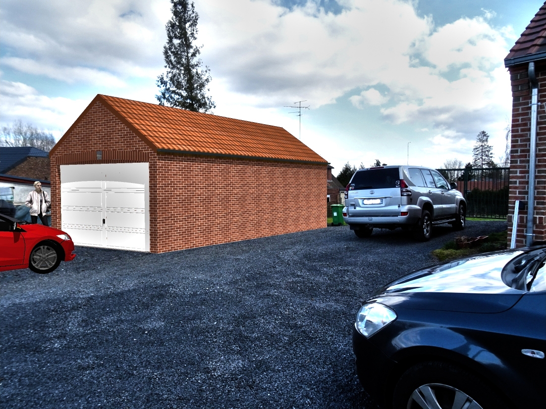 Garage - Saint Waast la Vallée - Struct'O Plans