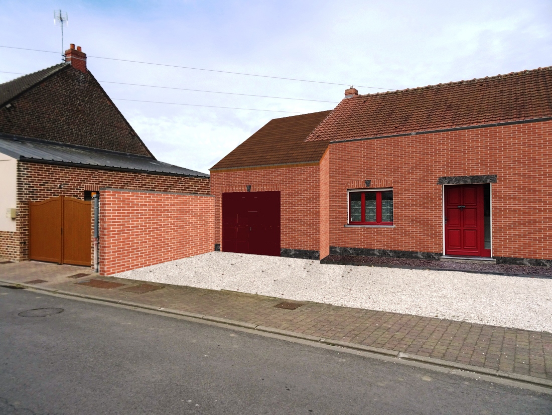 Modification de l'aspect extérieur de l'habitation - Hordain - Struct'O Plans