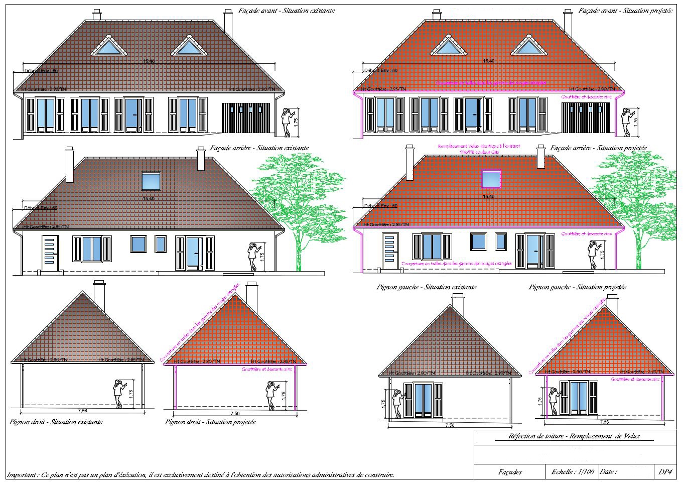 Déclaration préalable - Le Quesnoy - Struct'O Plans