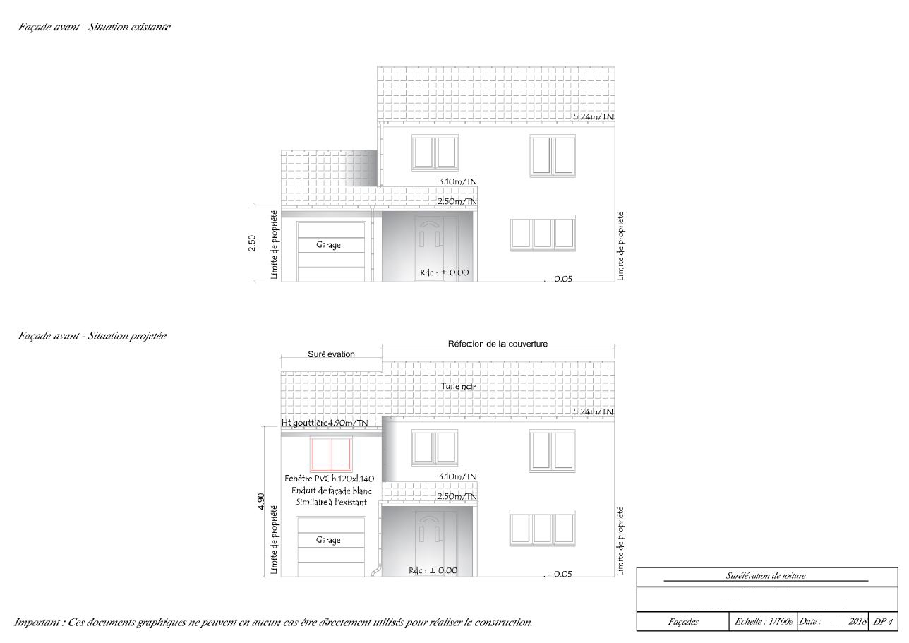 Déclaration préalable - Petite Forêt - Struct'O Plans