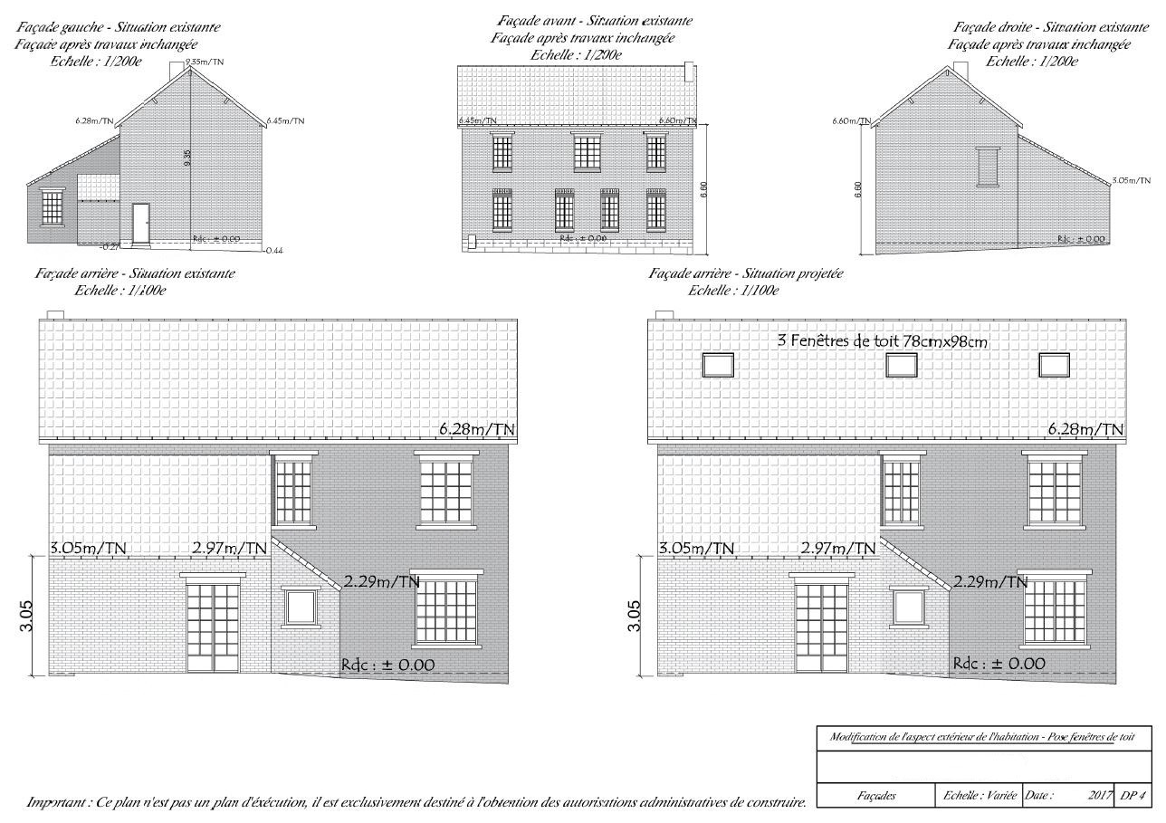 Déclaration préalable - Quarouble - Struct'O Plans