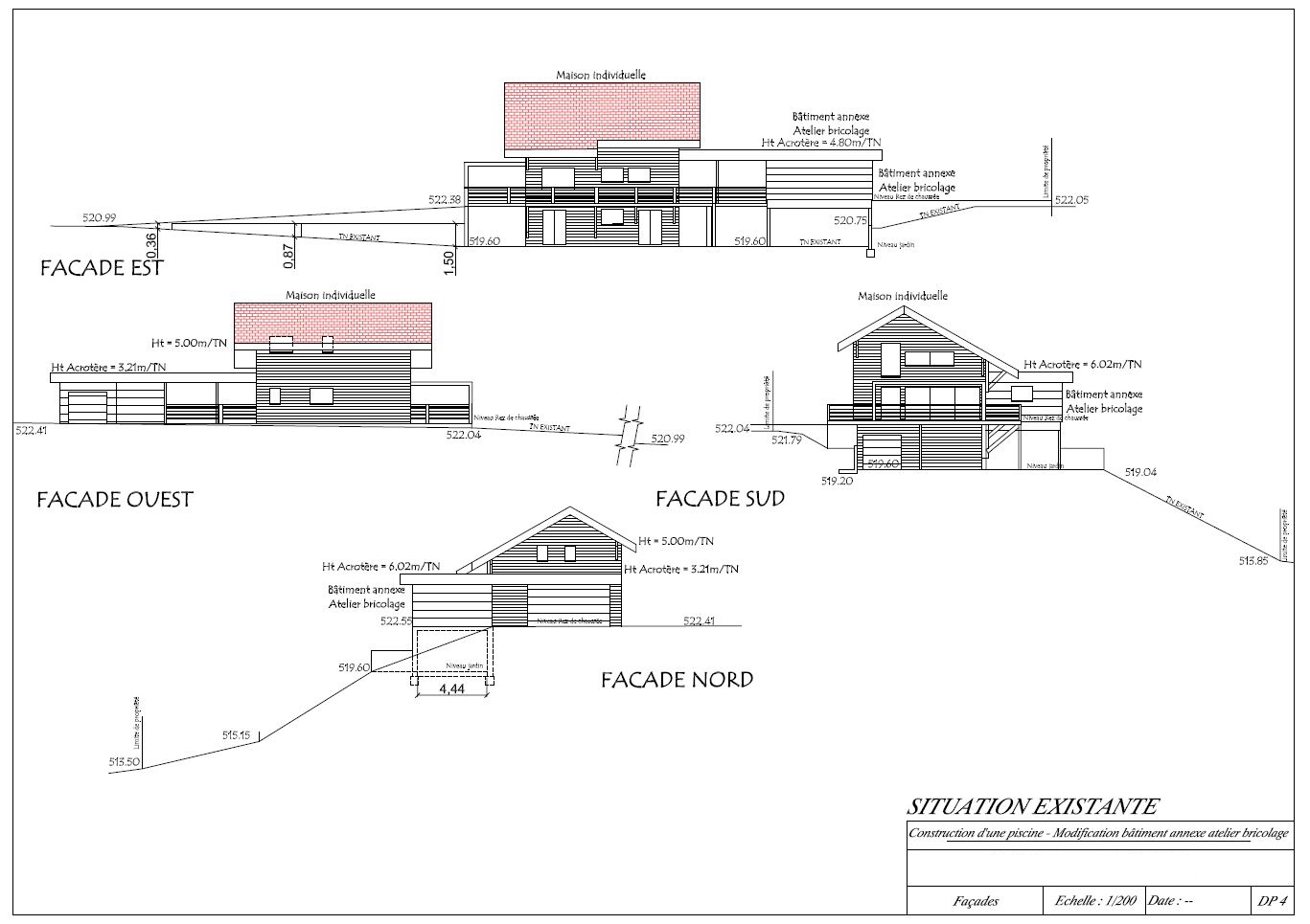 Déclaration préalable - Thoiry - Struct'O Plans