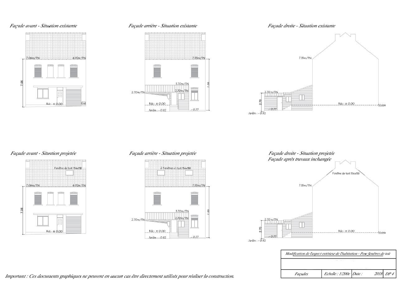 Déclaration préalable - Trith Saint Léger - Struct'O Plans