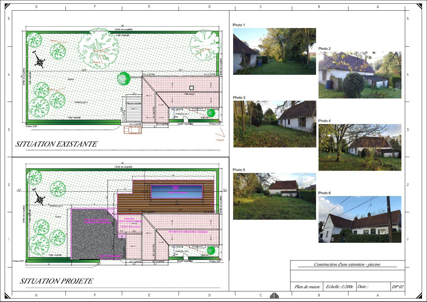 Déclaration préalable - Noyelle Sur Mer - Struct'O Plans