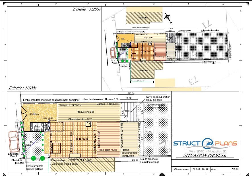 Déclaration préalable - Goeuzlin - Struct'O Plans