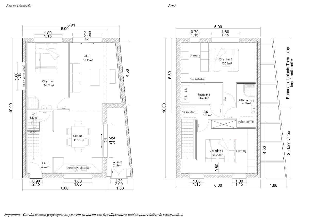 Permis de construire - Anzin - Struct'O Plans