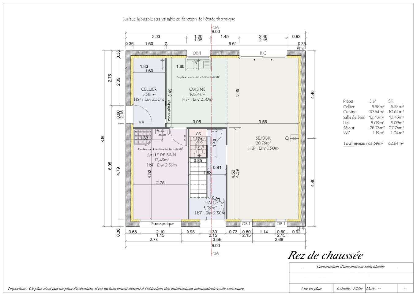 Permis de construire - Bavay - Struct'O Plans