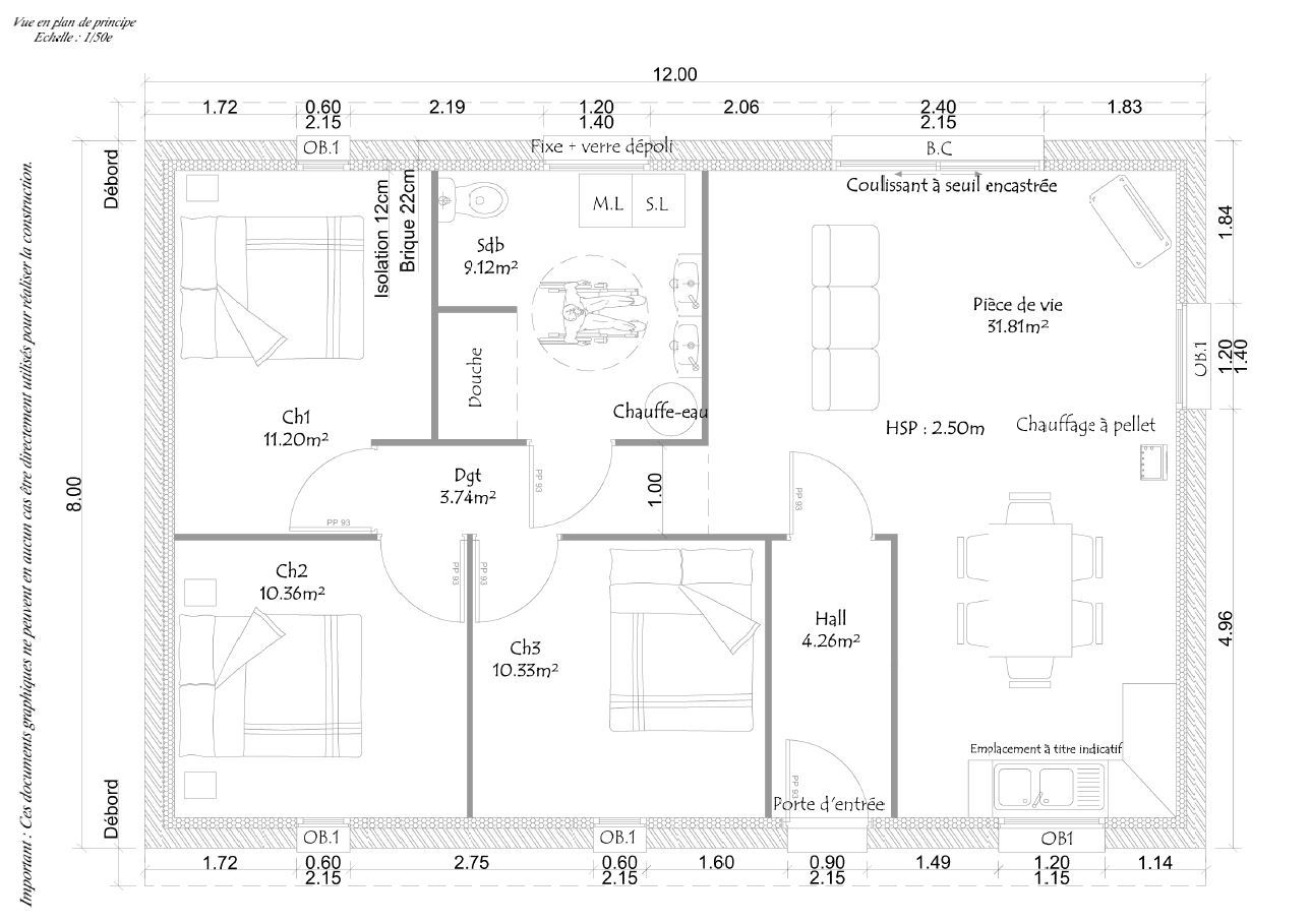 Permis de construire - Bavay - Struct'O Plans