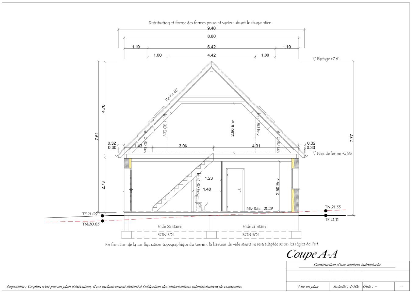 Permis de construire - Bavay - Struct'O Plans