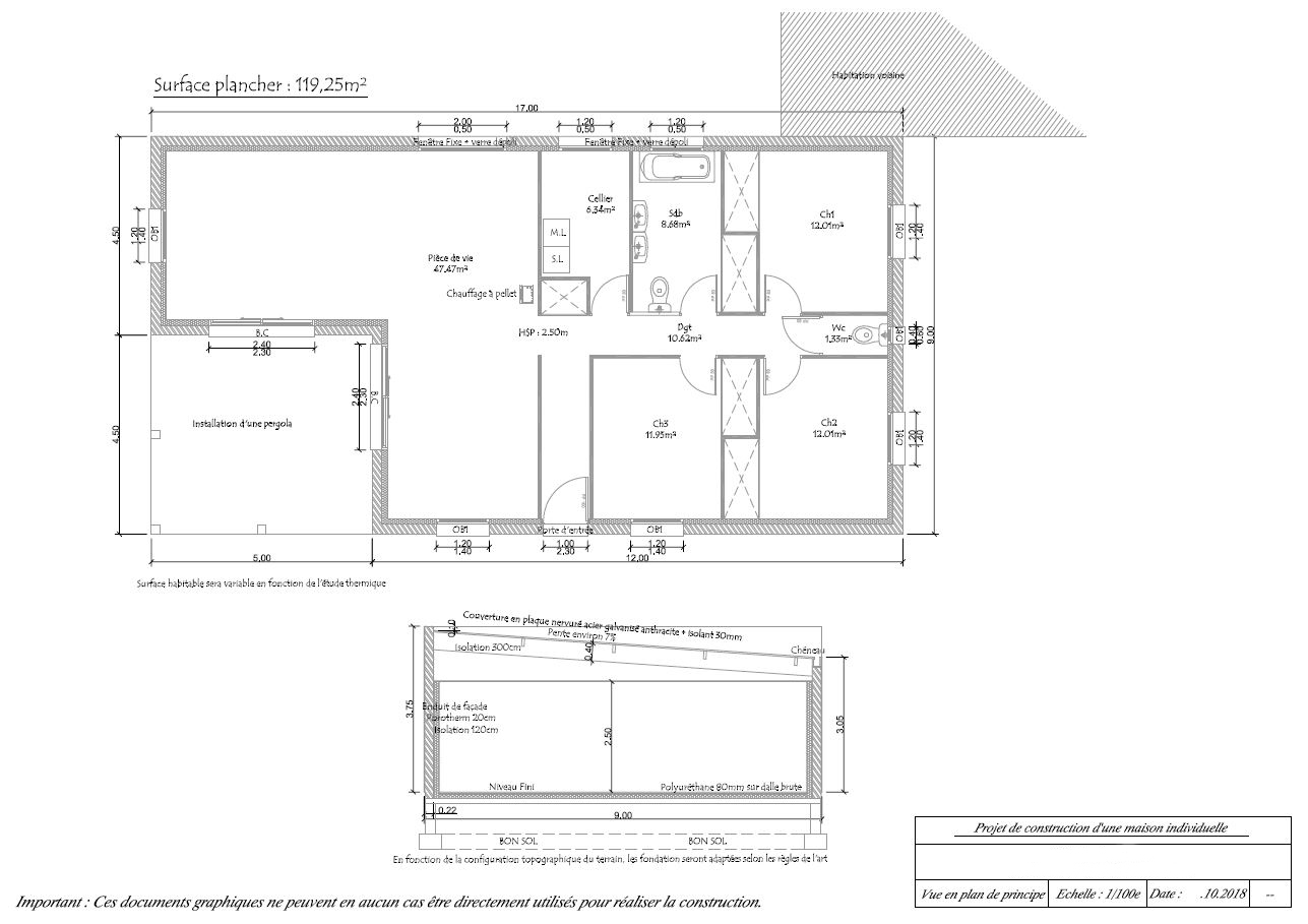 Permis de construire - Caudry - Struct'O Plans