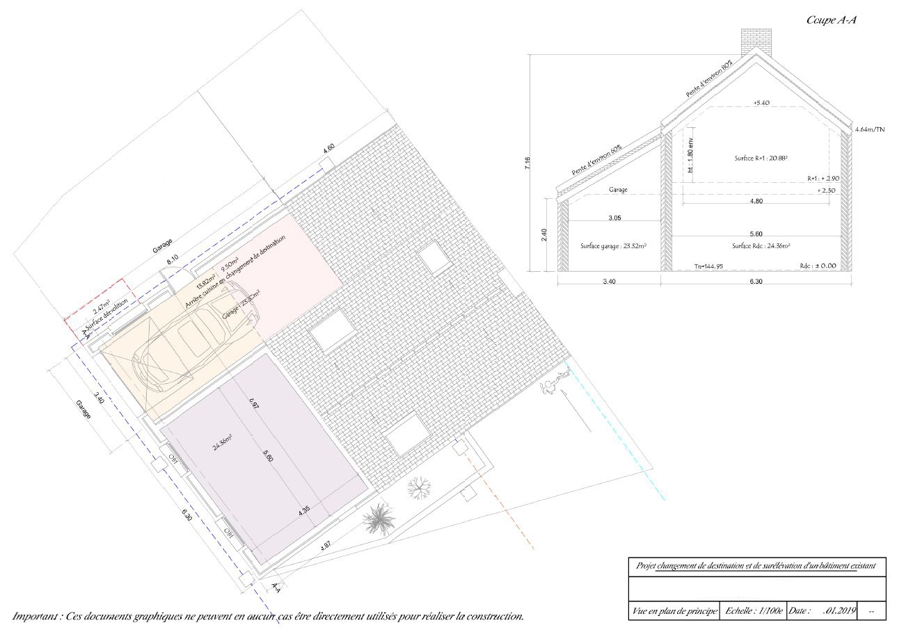 Permis de construire - Hargnies - Struct'O Plans