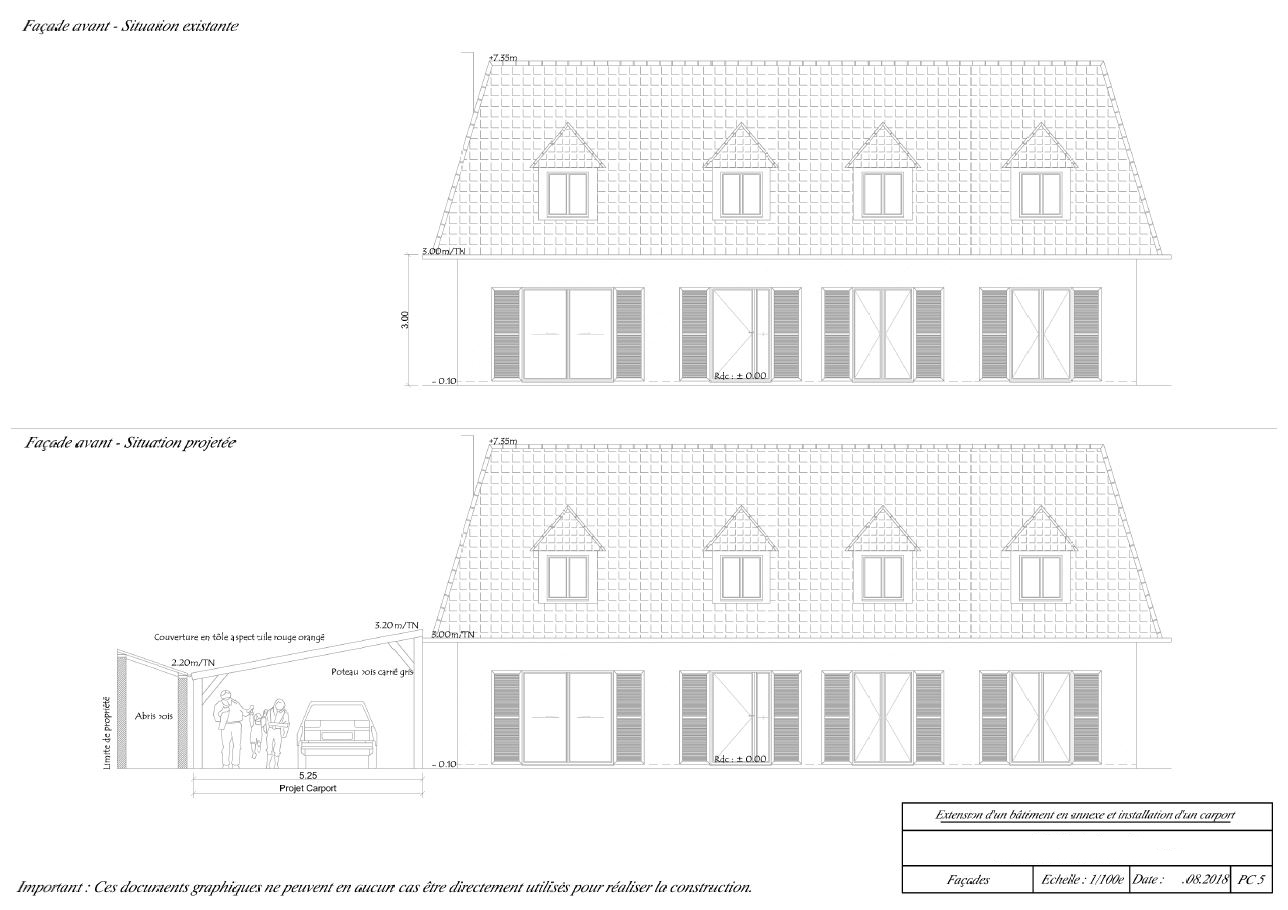 Permis de construire - Havrincourt - Struct'O Plans