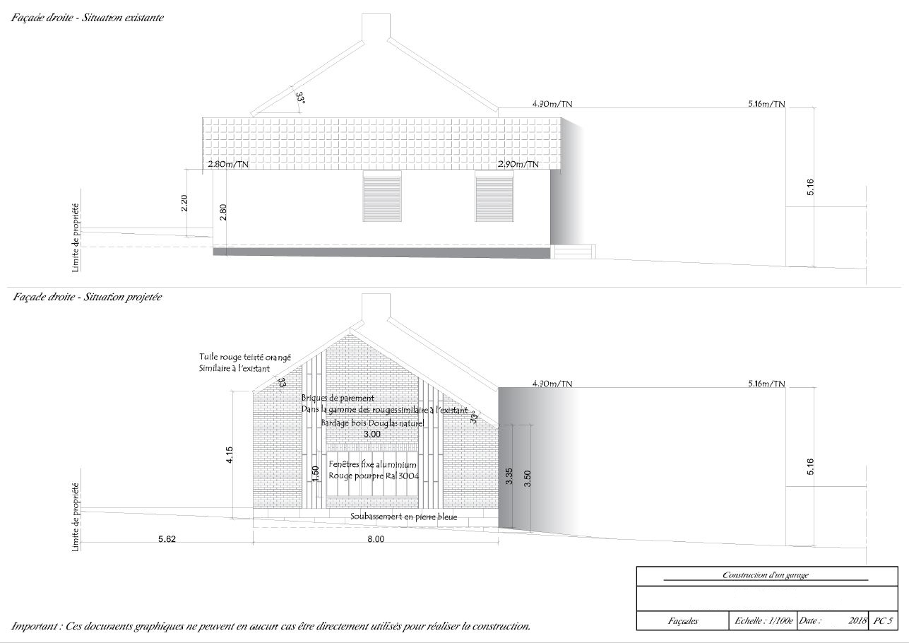 Permis de construire - Hordain - Struct'O Plans