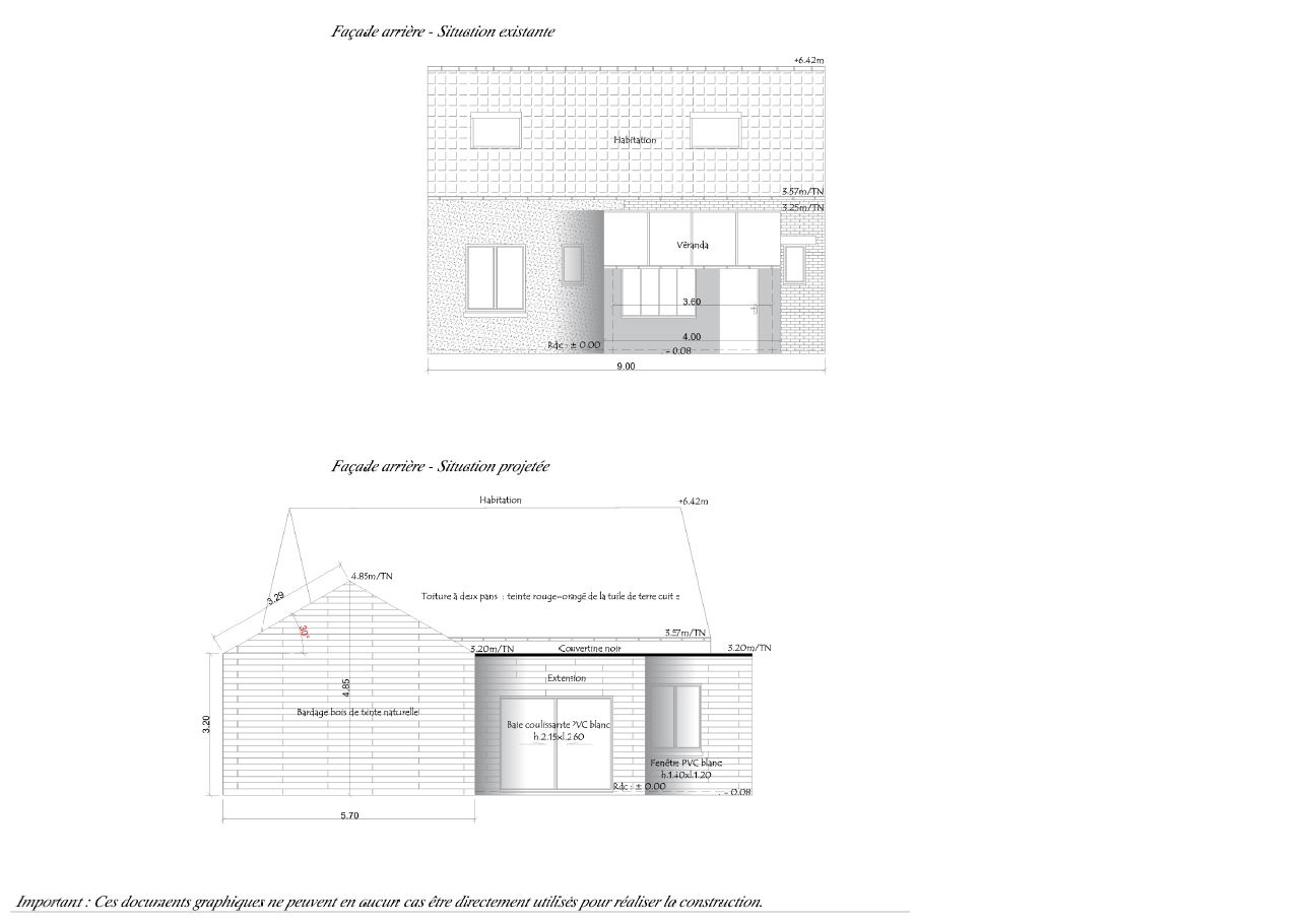 Permis de construire - Nomain - Struct'O Plans