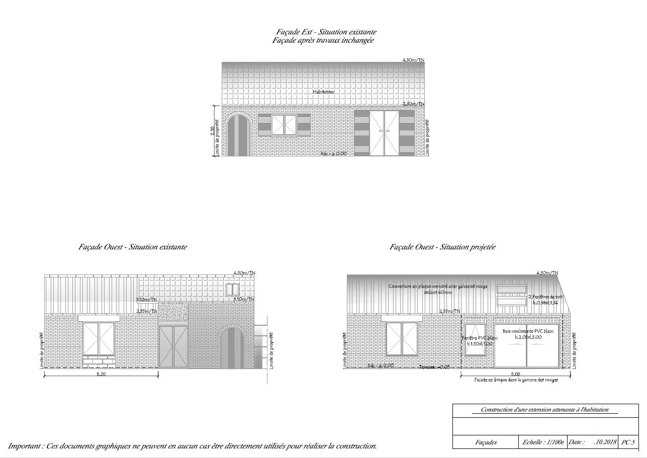 Permis de construire - Onnaing - Struct'O Plans