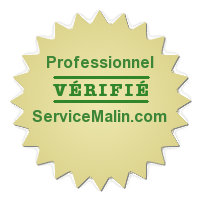 Professionnel verifié par servicemalin.com